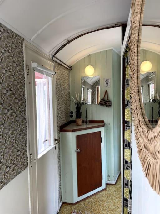 Fjordhytten. Rebuild Train Wagon From 1937. Apartment Odense Exterior foto