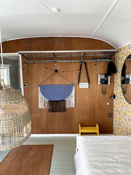 Fjordhytten. Rebuild Train Wagon From 1937. Apartment Odense Exterior foto