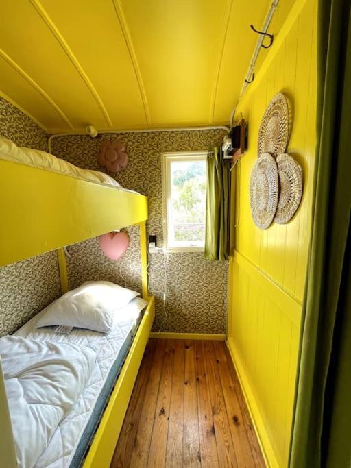 Fjordhytten. Rebuild Train Wagon From 1937. Apartment Odense Exterior foto