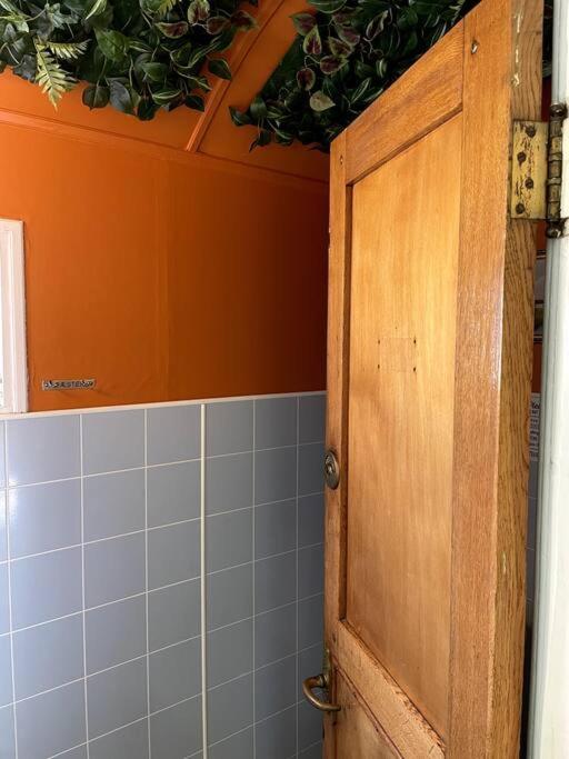 Fjordhytten. Rebuild Train Wagon From 1937. Apartment Odense Exterior foto